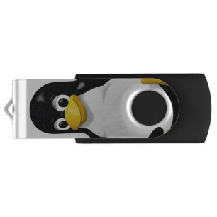 USB de Linux Tux unetbootin Flash Drive