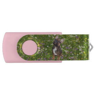 USB drive with swivel joint