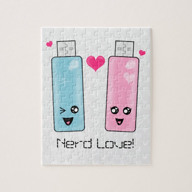 USB Flash Drive Love Jigsaw Puzzle (Vertical)