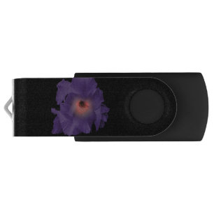 USB Flash Drive Sword Lily Indigo Pink
