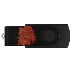 USB Flash Drive Sword Lily Red Yellow