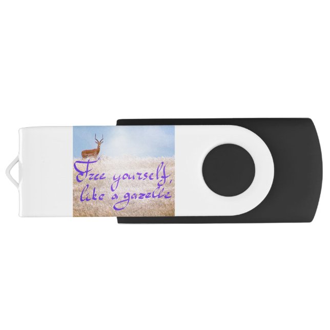 USB Flash Drive with a Bible quote (Back)