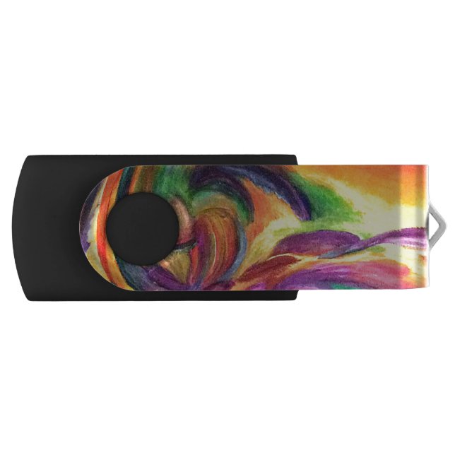 USB Flash Drive with Original Art "Joy" (Front)