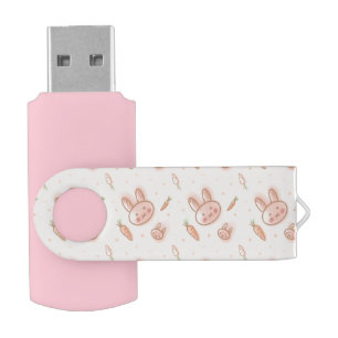 USB Flash Drives Pink Bunny