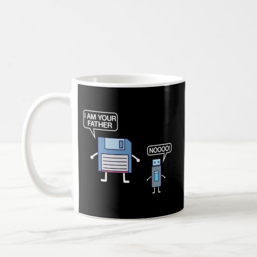 Usb Floppy Disk I Am Your Father Nerdy Computer Ge Coffee Mug