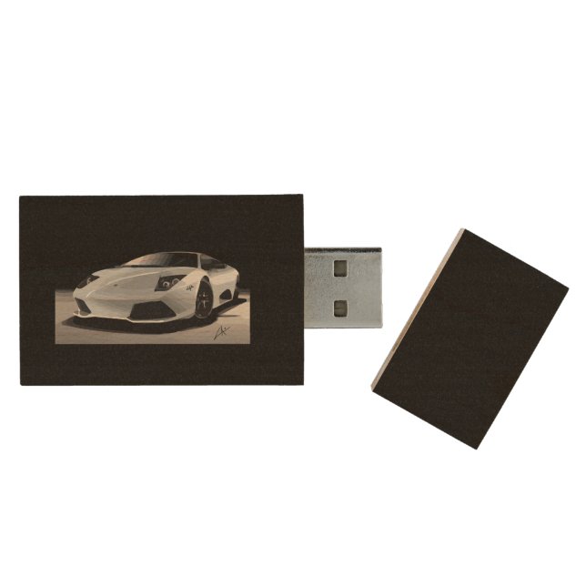 usb for music car wood flash drive (Opened)