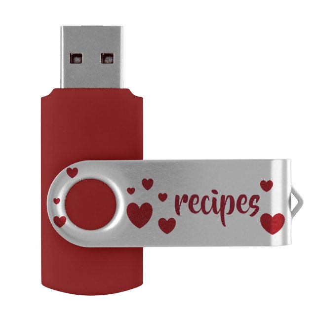 USB for your fav recipes by dalDesignNZ Flash Drive (Opened)