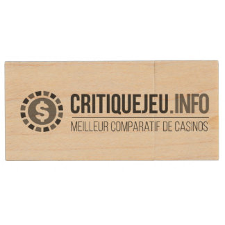 USB Key CriticalGame Wood Flash Drive