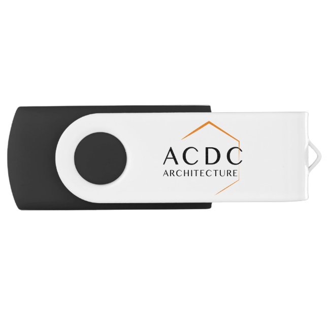 USB Key Engaged in your life projects Flash Drive (Front)