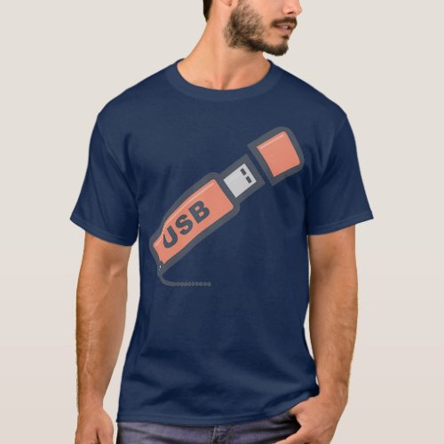 USB stick T_Shirt