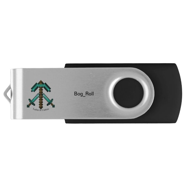 USB Swivel Flash Drive (Back)