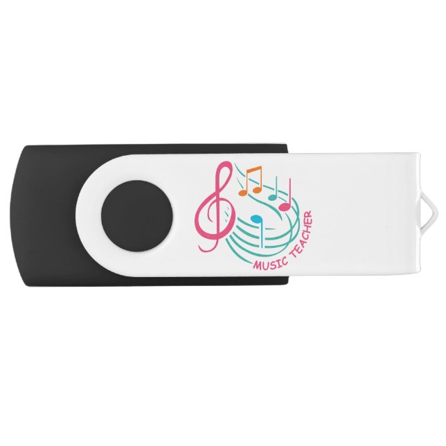 USB Swivel Flash Drive (Front)