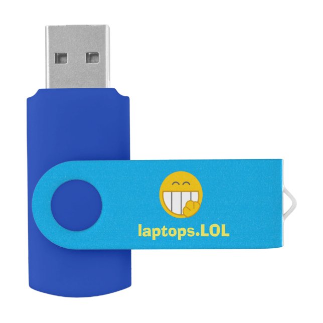 USB Swivel Flash Drive (Opened)