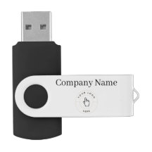 USB Swivel Flash Drive - Custom (add text/logo) 
