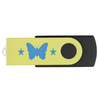 USB Swivel Flash Drive with flag of Bady Bassitt