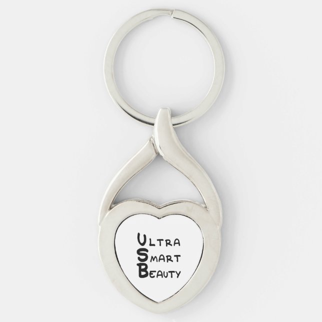 USB - Ultra Smart Beauty Keychain (Front)