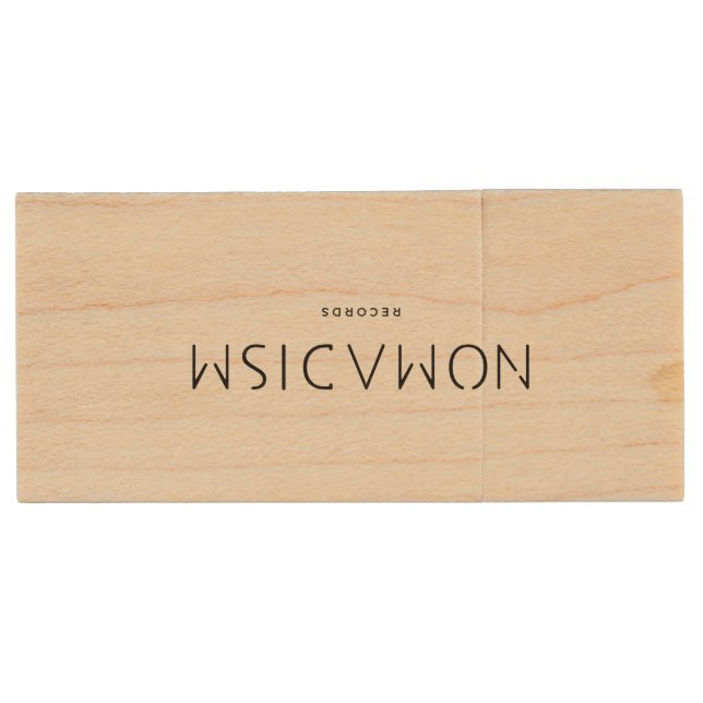 USB Wooden Flash Drive (Front)