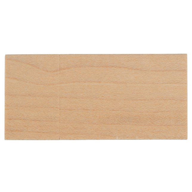 USB Wooden Flash Drive (Back)