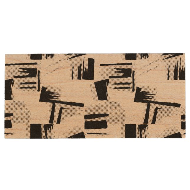 USB Wooden Flash Drive (Back)