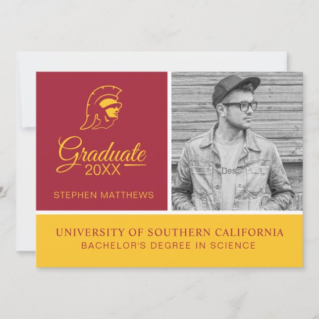 USC Graduate Invitation (Front)