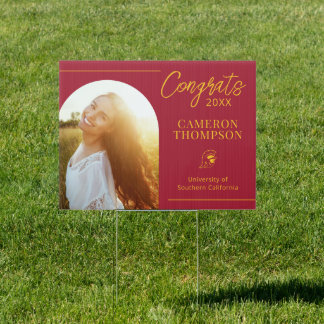 USC | Photo Arch Trojans Graduate Sign