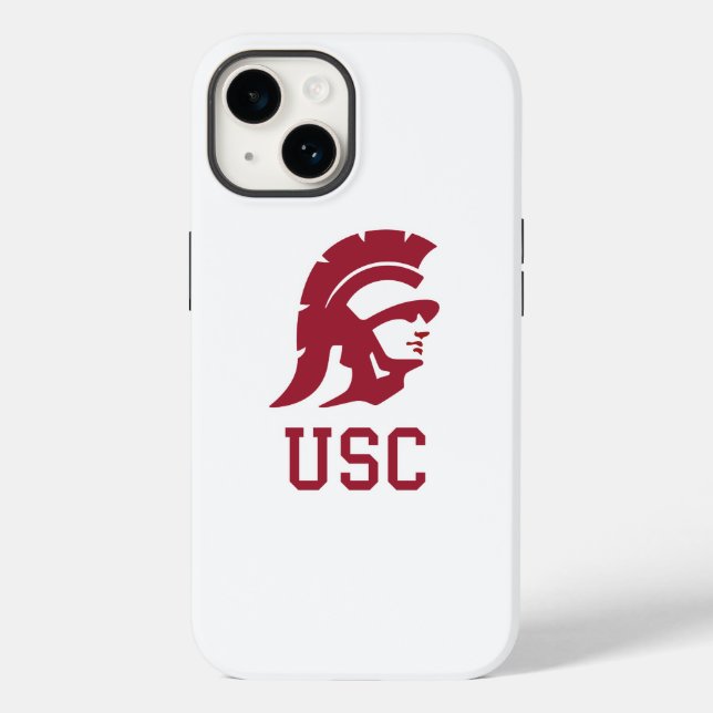 USC | Trojan Head Case-Mate iPhone Case (Back)