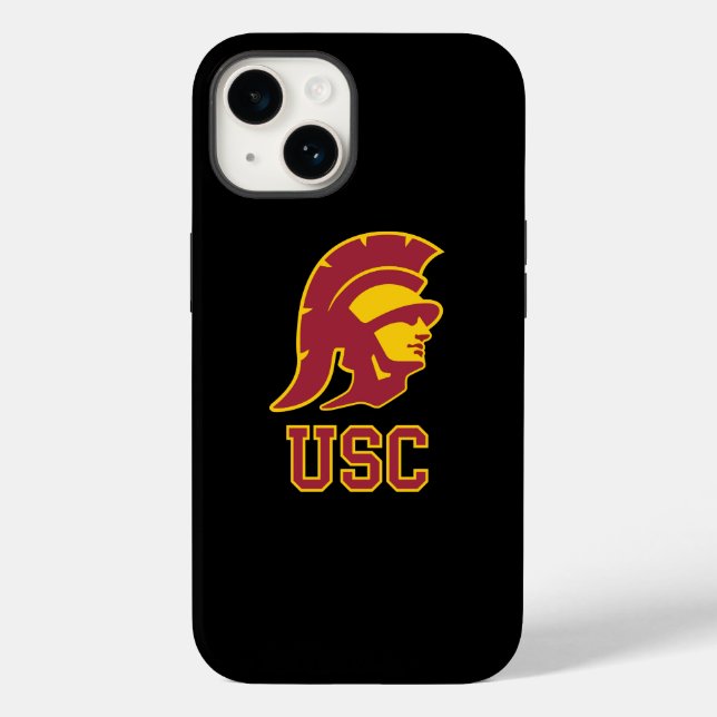 USC | Trojan Head Case-Mate iPhone Case (Back)