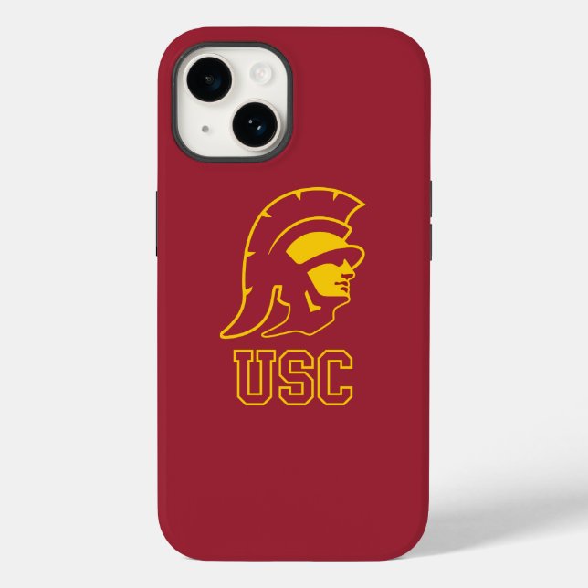 USC | Trojan Head Case-Mate iPhone Case (Back)