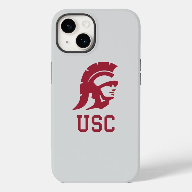 USC | Trojan Head Case-Mate iPhone Case (Back)