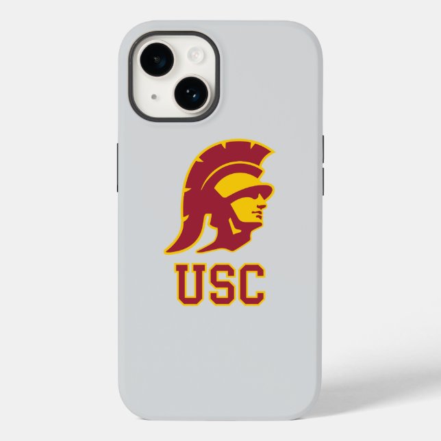 USC | Trojan Head Case-Mate iPhone Case (Back)