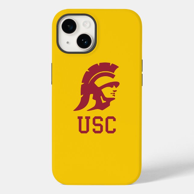 USC | Trojan Head Case-Mate iPhone Case (Back)