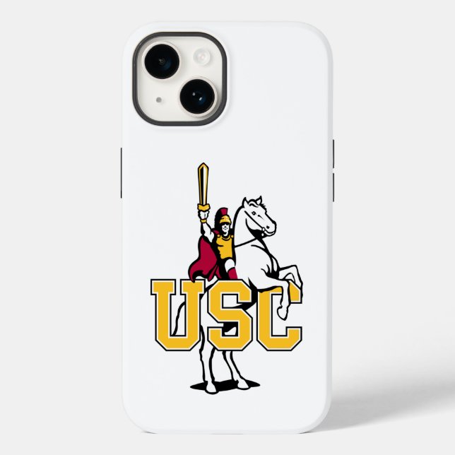 USC | Trojan on Traveler Case-Mate iPhone Case (Back)