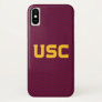 USC Trojans | Fiber Pattern iPhone X Case