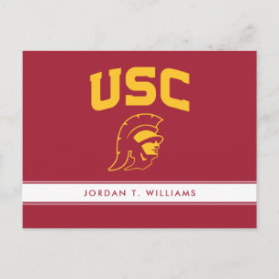 USC Trojans Invitation Postcard