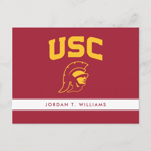 USC Trojans Invitation Postcard (Front)