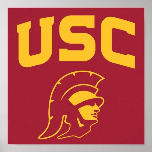 USC Trojans Poster