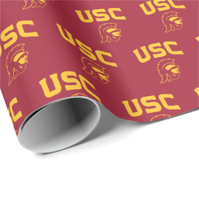 USC Trojans Wrapping Paper (Roll Corner)