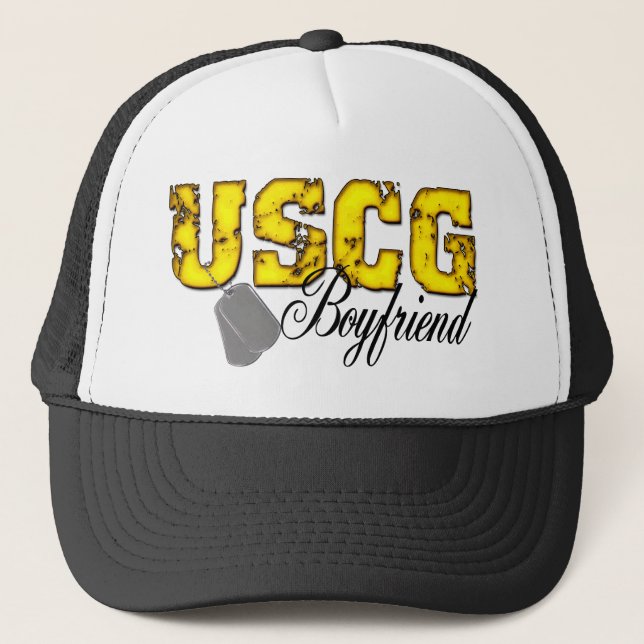 uscg99boyfriend trucker hat (Front)