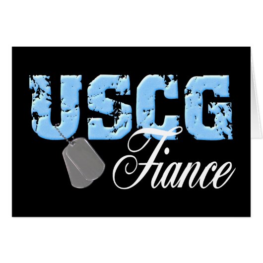 uscg99fiance2blk cards (Front Horizontal)