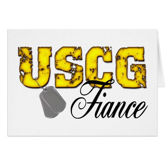 uscg99fiance cards (Front Horizontal)