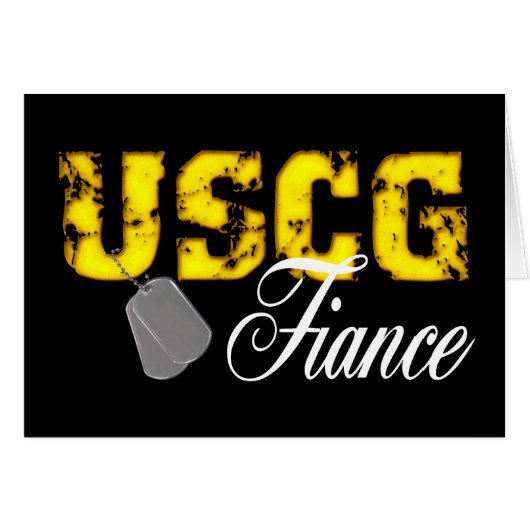 uscg99fianceblk cards (Front Horizontal)