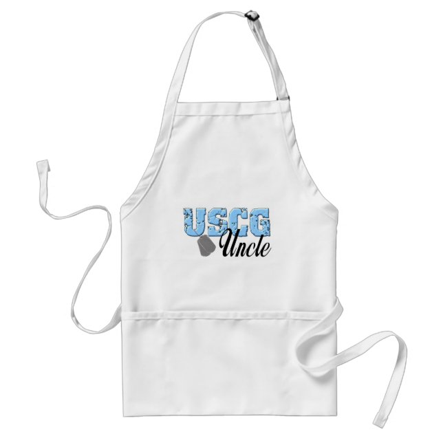 uscg99uncle2 adult apron (Front)