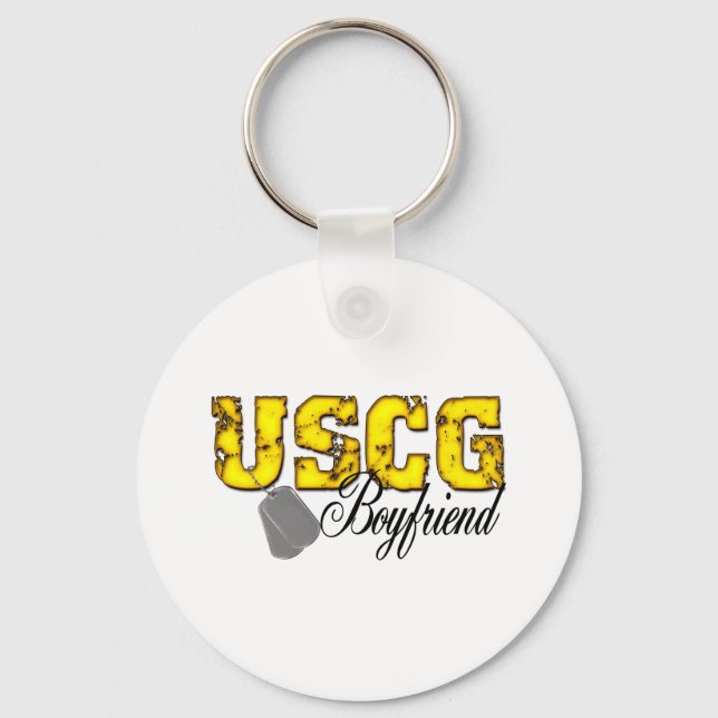 USCG Boyfriend Keychain (Front)