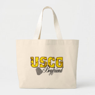 USCG Boyfriend Large Tote Bag