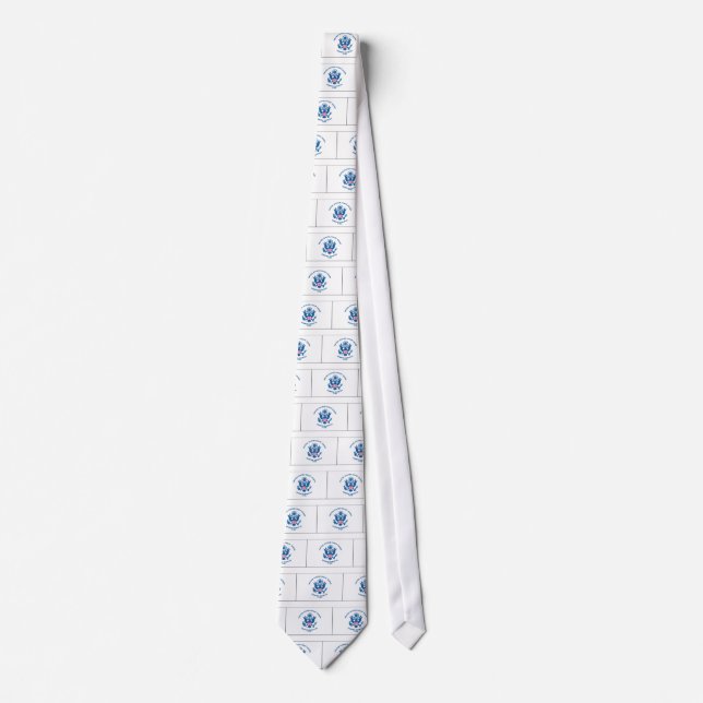 USCG - Coast Guard Flag Neck Tie (Front)