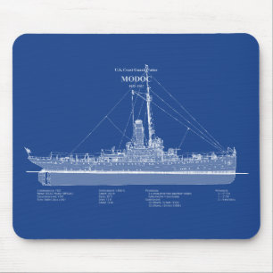 USCG Cutter Modoc wpg-46 - ABD Mouse Pad