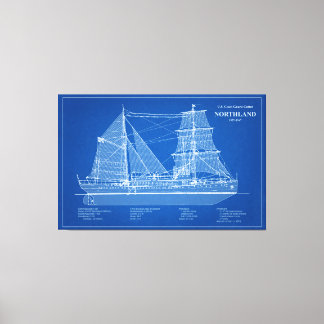 USCG Cutter Northland wpg-49 – ABD Canvas Print
