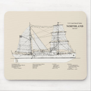 USCG Cutter Northland wpg-49 - SBD Mouse Pad