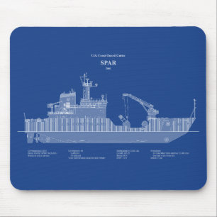 USCG Cutter Spar wlb-206 – ABD Mouse Pad