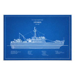 USCG Cutter Storis wmec-38 – ABD Photo Print